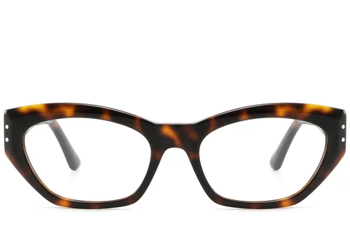 Lunettes en acétate écaille de tortue papillon #BS2607-0258