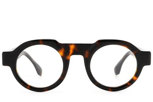 Round Tortoiseshell Acetate Glasses #BS2607-0270