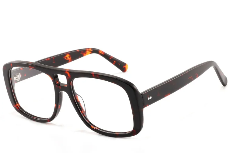 Gafas de aviador de acetato de carey n.° BS2607-0293