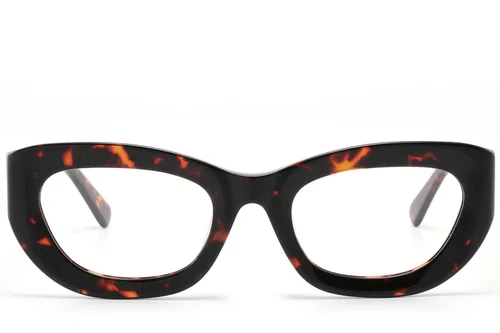 Lunettes en acétate écaille de tortue papillon #BS2607-0302