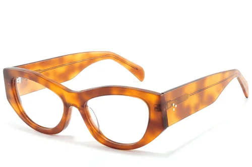 Lunettes en acétate écaille de tortue papillon #BS2607-0314