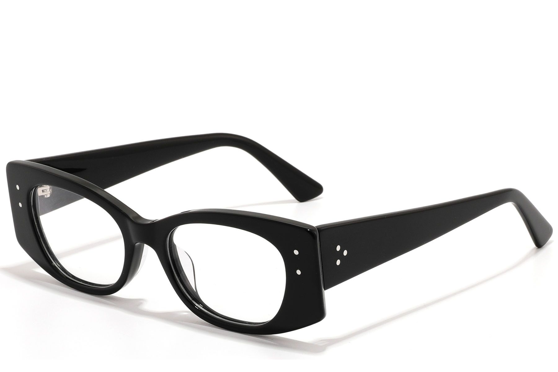 Butterfly Black Acetate Glasses #BS2607-0325