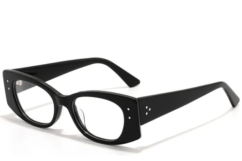 Butterfly Black Acetate Glasses #BS2607-0325