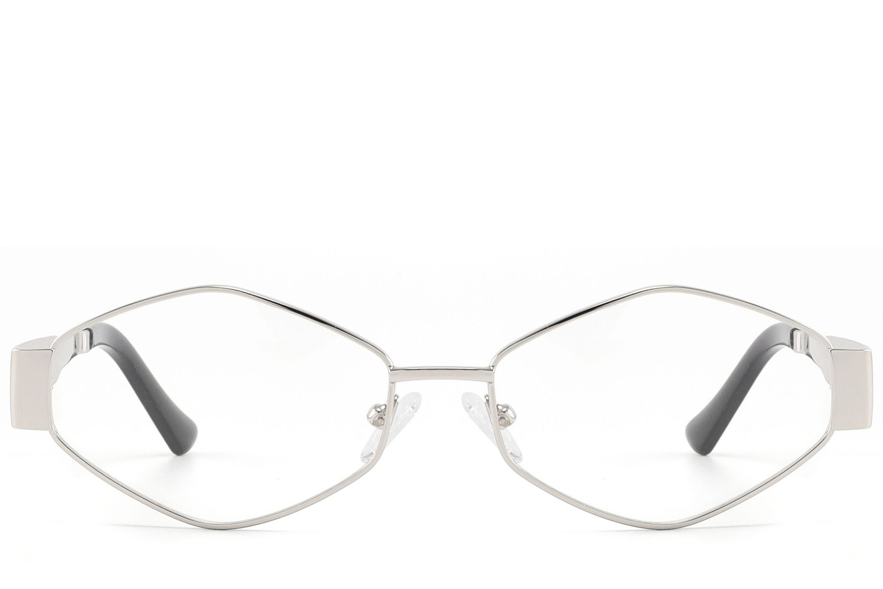 Geometric Silver Acetate Glasses #BS2607-0347