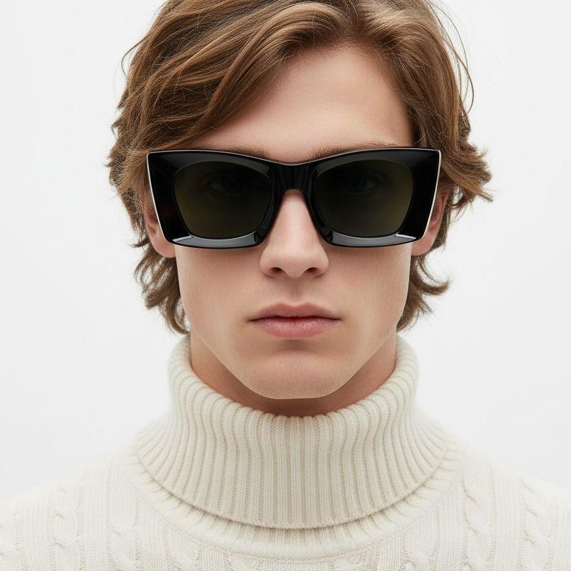 Butterfly Red Acetate Sunglasses #BS2607-0357