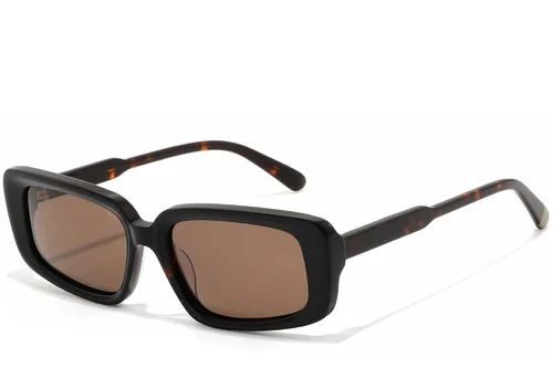 Lunettes de soleil papillon en acétate écaille de tortue #BS2607-0363