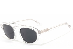 Aviator Transparent Acetate Sunglasses #BS2607-0374
