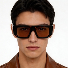 Aviator Tortoiseshell Acetate Sunglasses #BS2607-0378