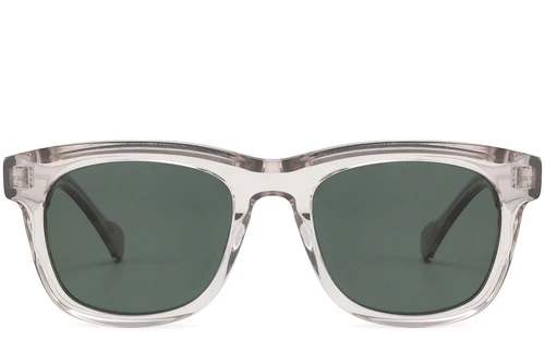 Gafas de sol rectangulares de acetato rosa #BS2607-0408