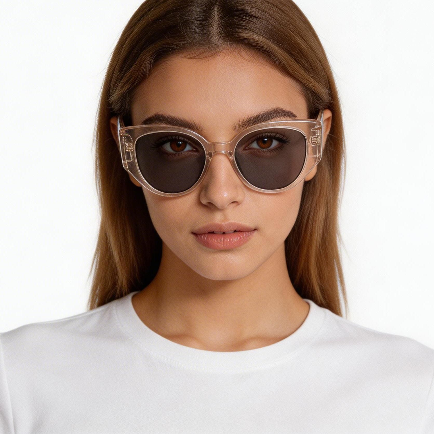 Butterfly Pink Acetate Sunglasses #BS2607-0413