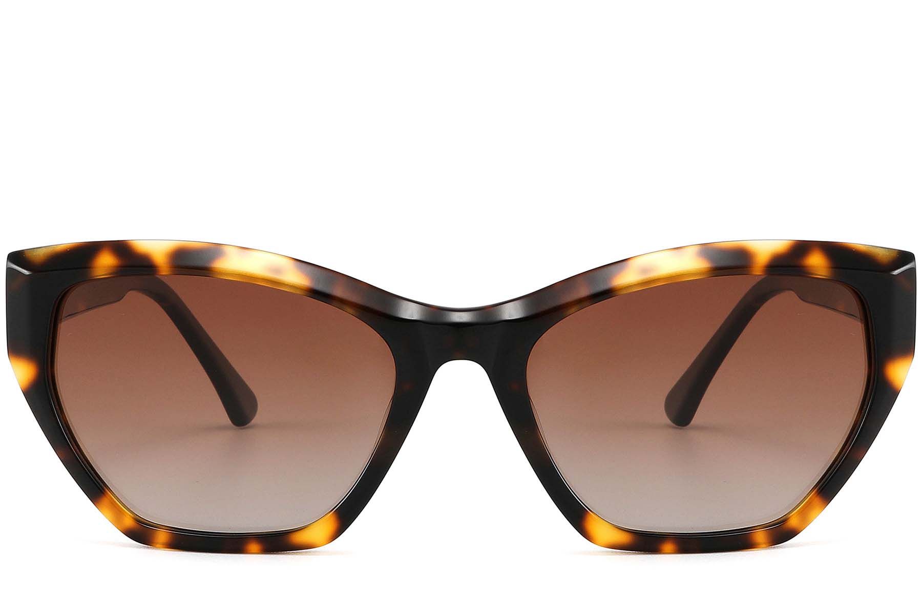 Butterfly Tortoiseshell Acetate Sunglasses #BS2607-0414
