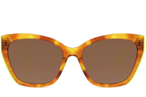 Butterfly Tortoiseshell Acetate Sunglasses #BS2607-0416