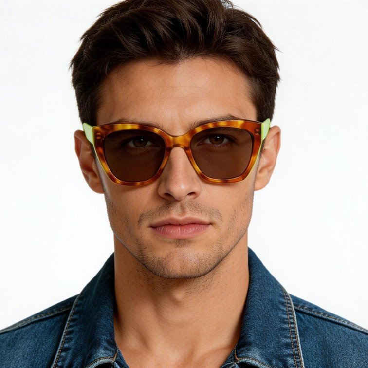 Butterfly Tortoiseshell Acetate Sunglasses #BS2607-0416