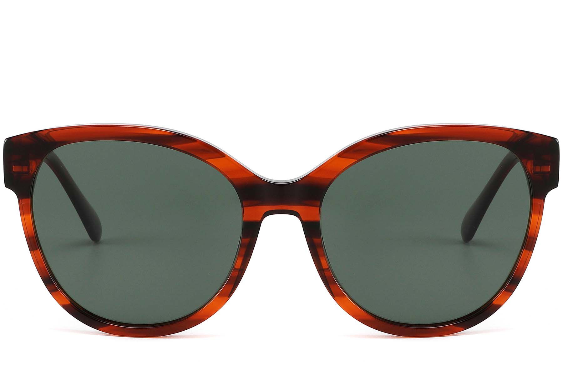 Butterfly Tortoiseshell Acetate Sunglasses #BS2607-0421