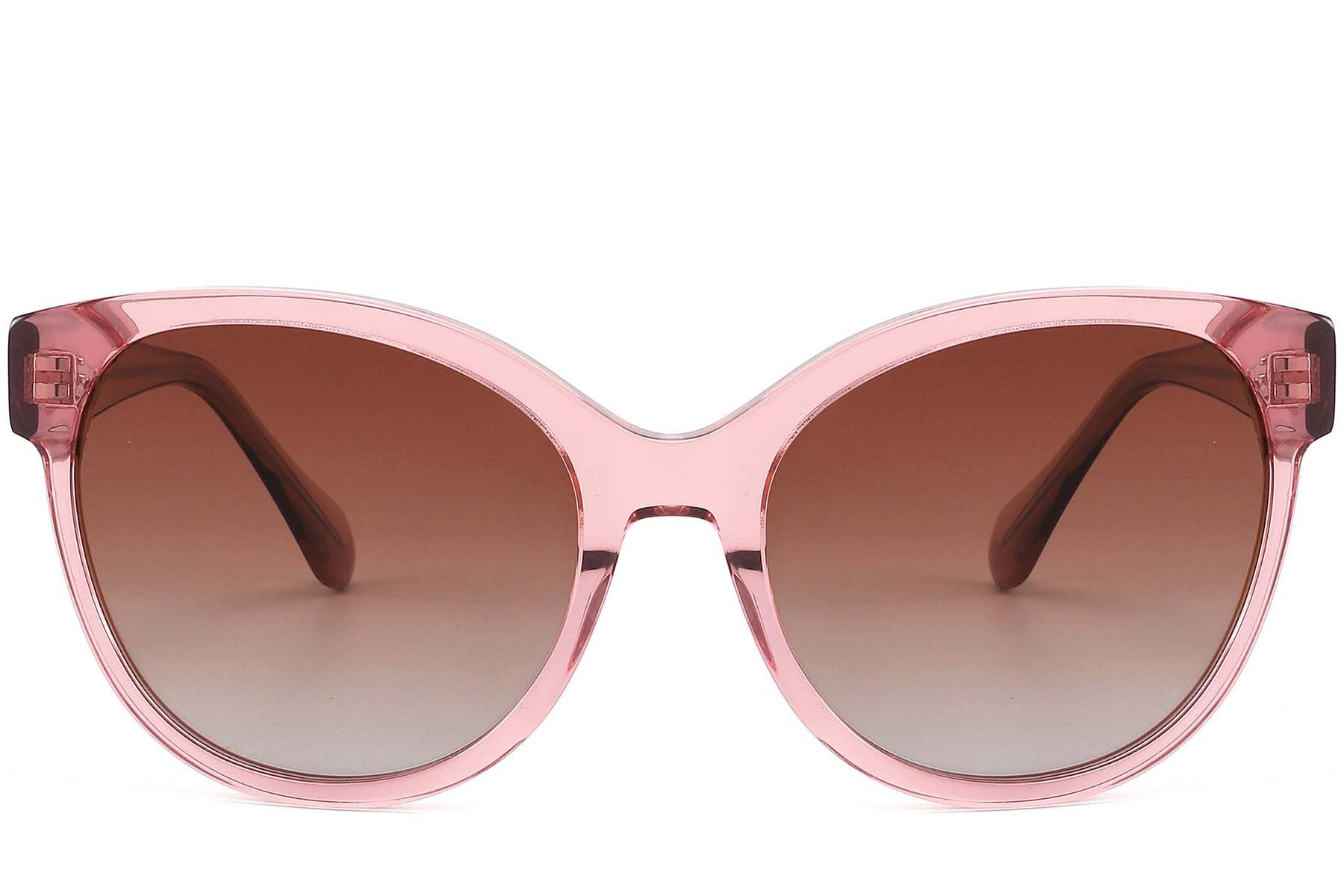 Butterfly Pink Acetate Sunglasses #BS2607-0423