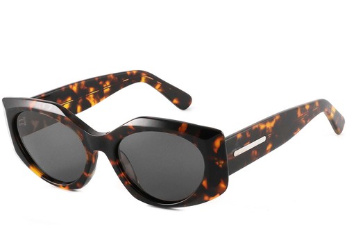 Gafas de sol de acetato con forma de mariposa y carey n.° BS2607-0479