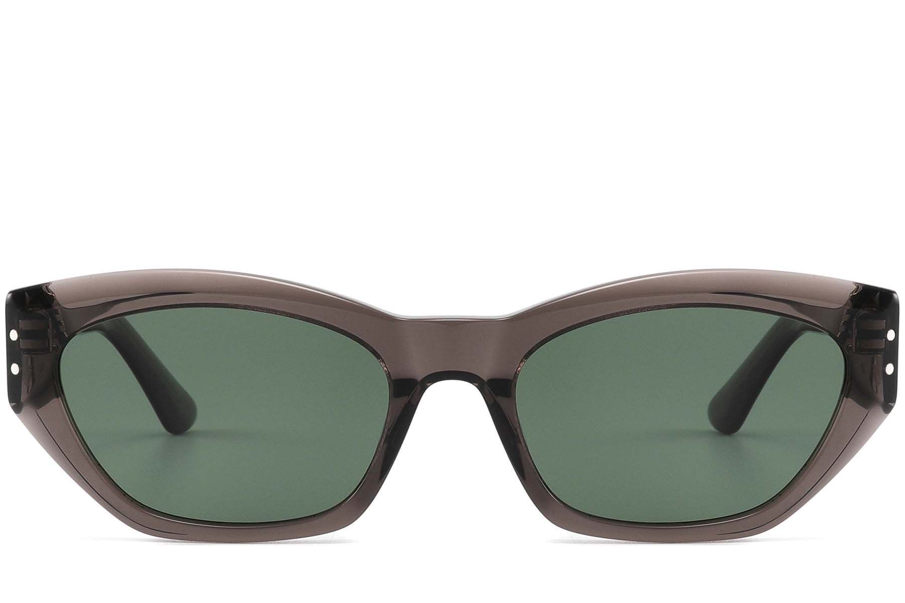 Gafas de sol de acetato gris mariposa n.° BS2607-0509