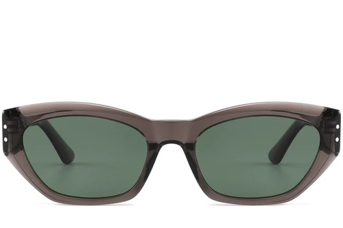 Gafas de sol de acetato gris mariposa n.° BS2607-0509
