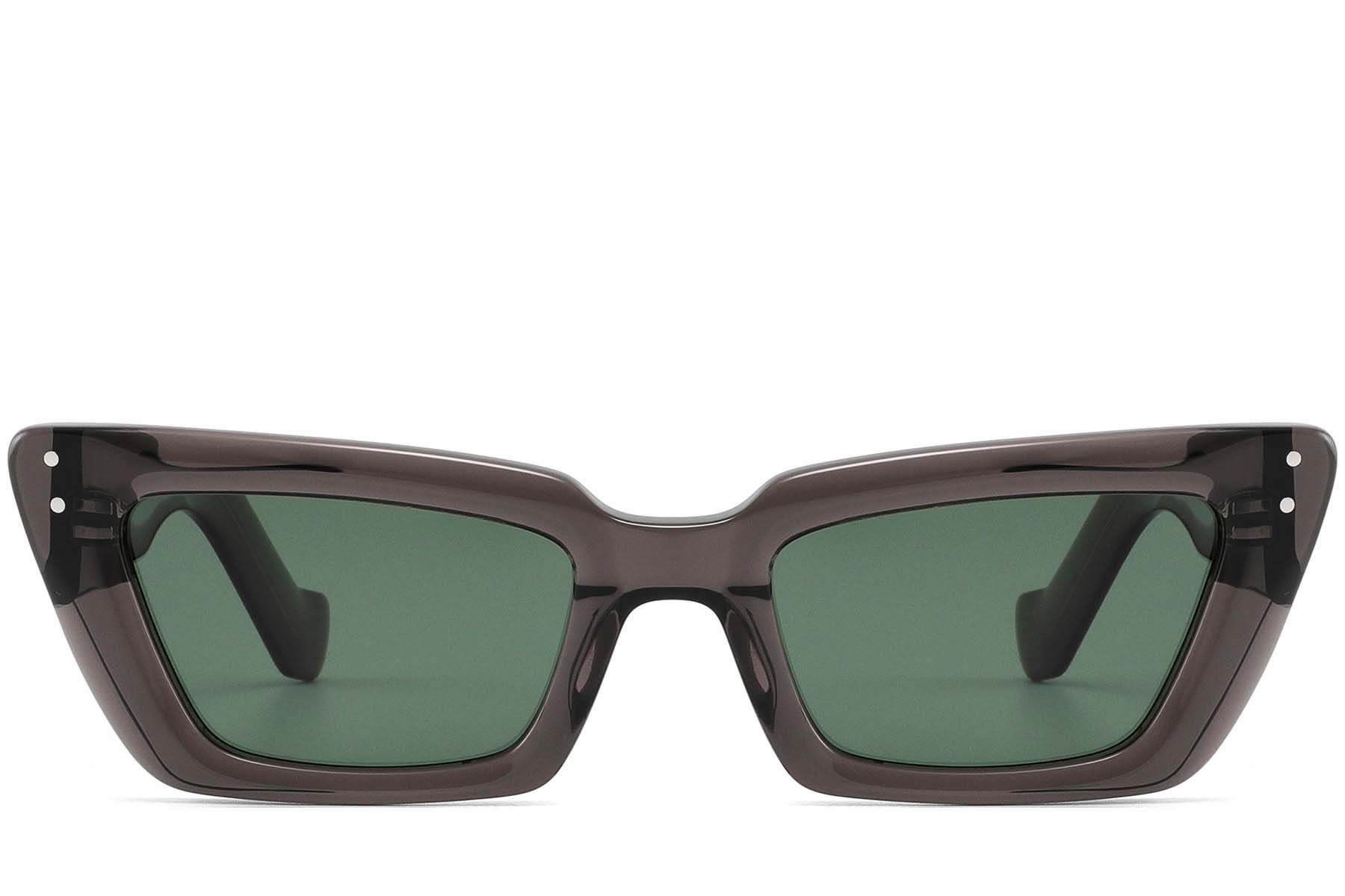 Butterfly Grey Acetate Sunglasses #BS2607-0511