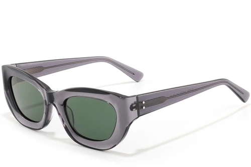 Gafas de sol de acetato gris mariposa n.° BS2607-0552