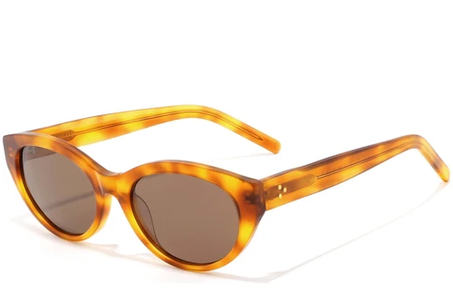 Gafas de sol de acetato con forma de mariposa y carey n.° BS2607-0561
