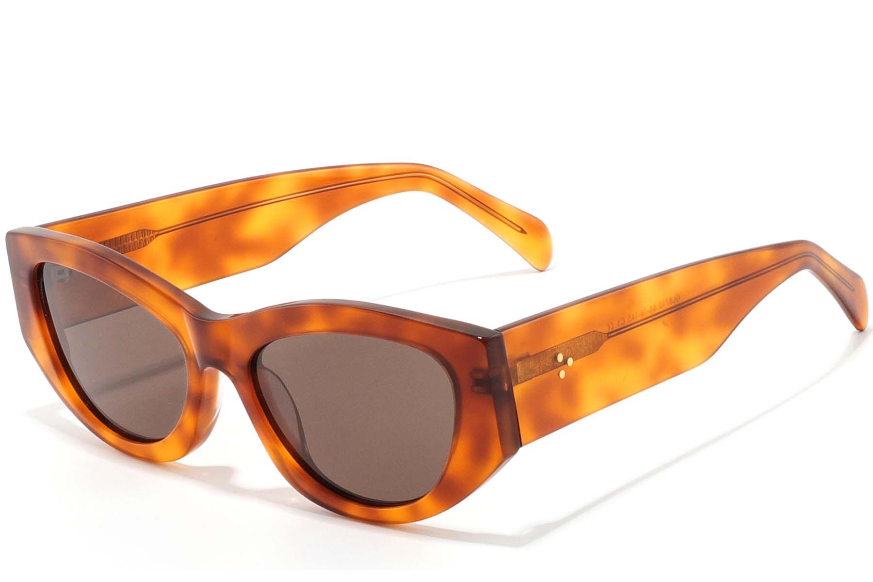 Butterfly Tortoiseshell Acetate Sunglasses #BS2607-0563