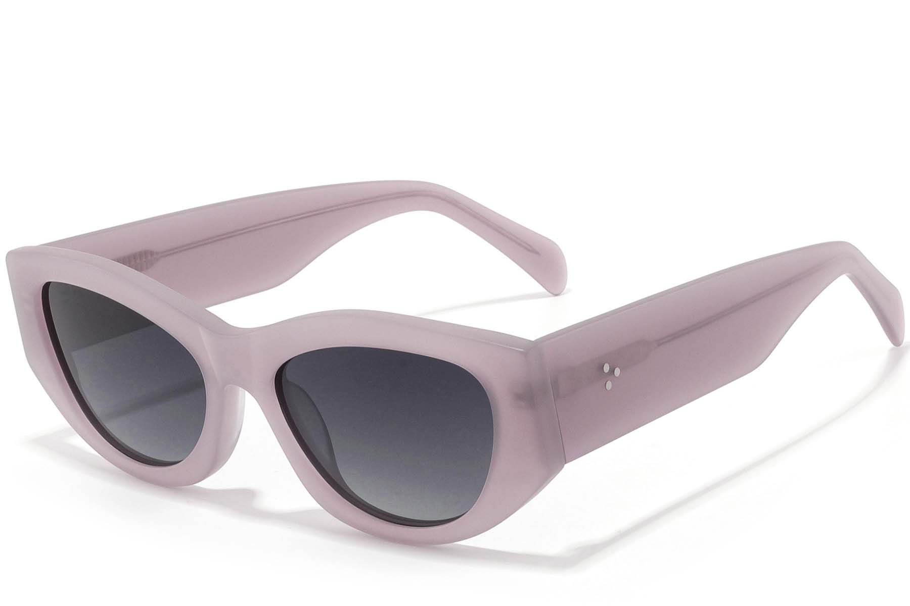 Butterfly Purple Acetate Sunglasses #BS2607-0565