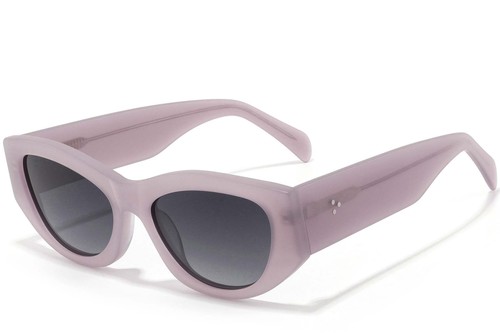Gafas de sol de acetato morado con forma de mariposa n.° BS2607-0565