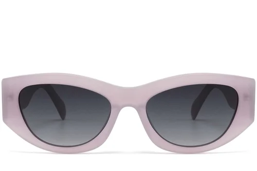 Lunettes de soleil papillon en acétate violet #BS2607-0565