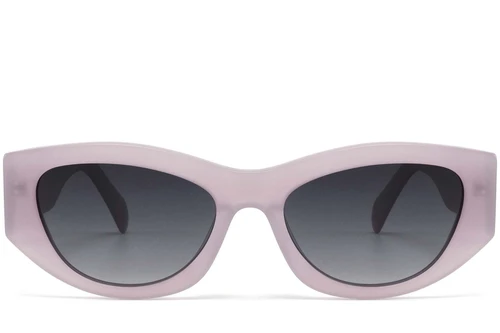 Gafas de sol de acetato morado con forma de mariposa n.° BS2607-0565