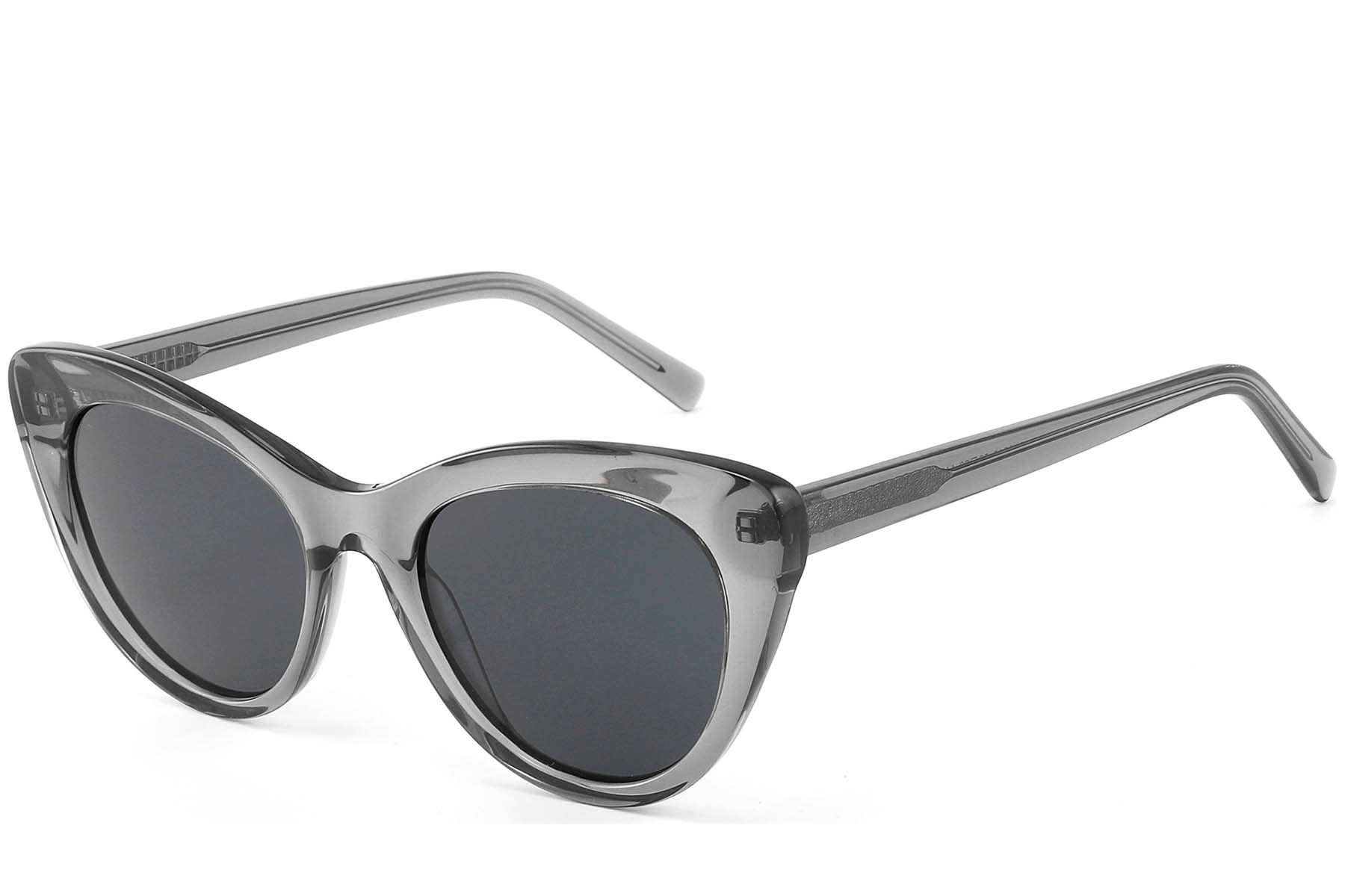 Butterfly Grey Acetate Sunglasses #BS2607-0588