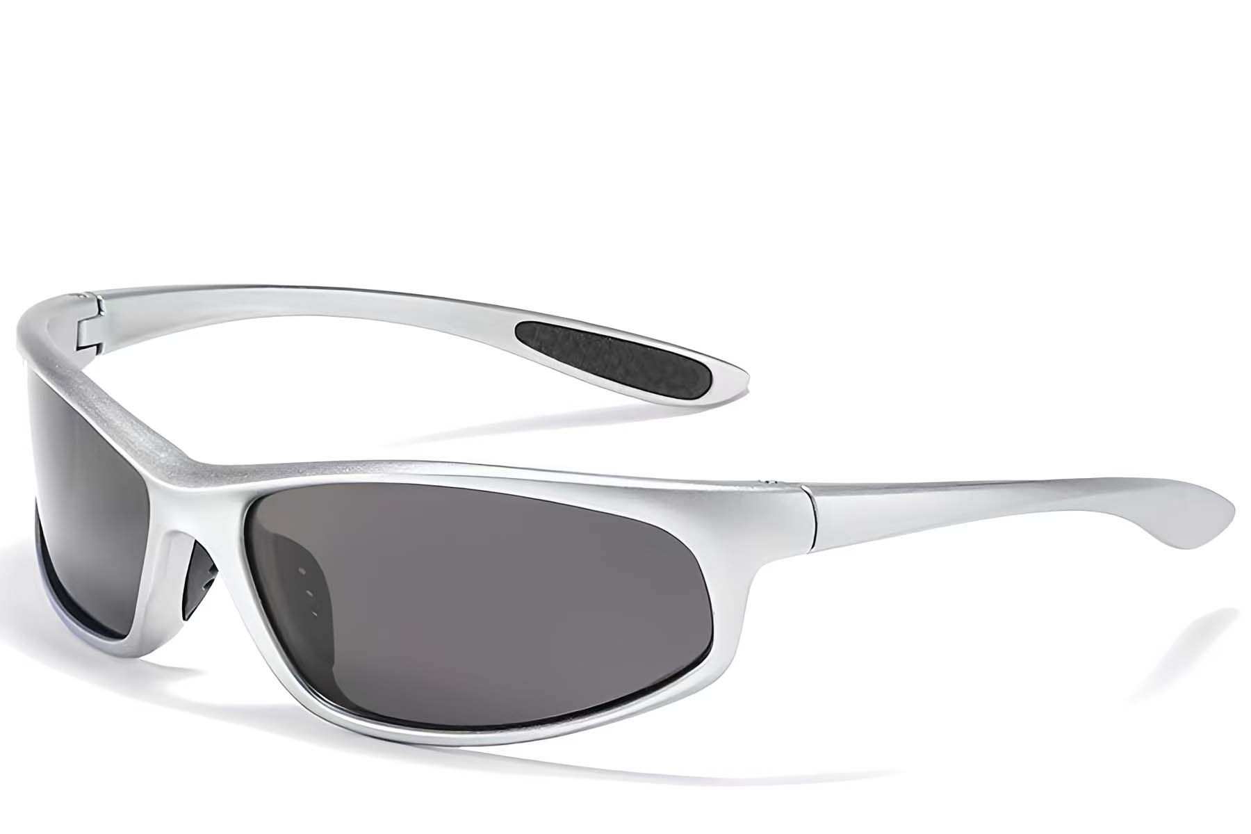 Butterfly Silver Plastic Polarized Photochromic Glasses #BS2607-0643