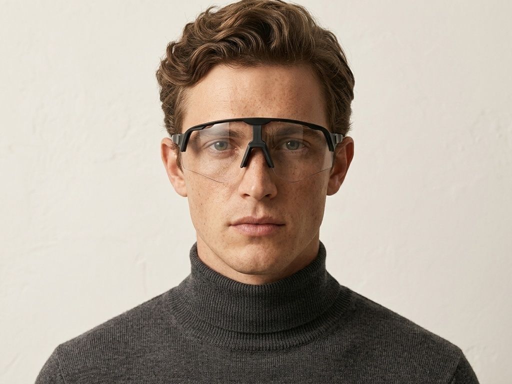 Aviator Black Plastic Photochromic Glasses #BS2607-0658