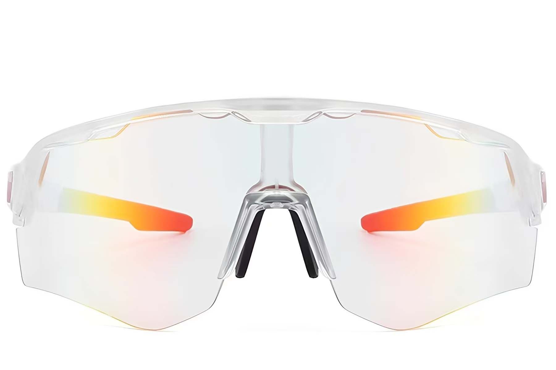 Aviator Transparent Plastic Photochromic Glasses #BS2607-0659