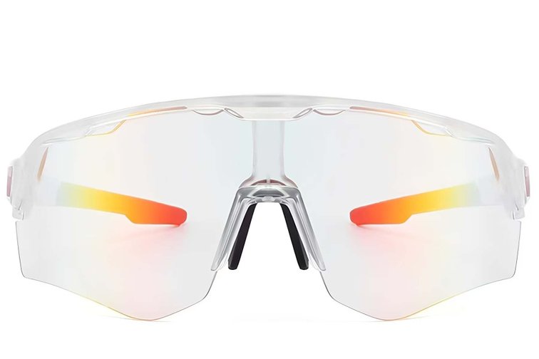 Aviator Transparent Plastic Photochromic Glasses #BS2607-0659