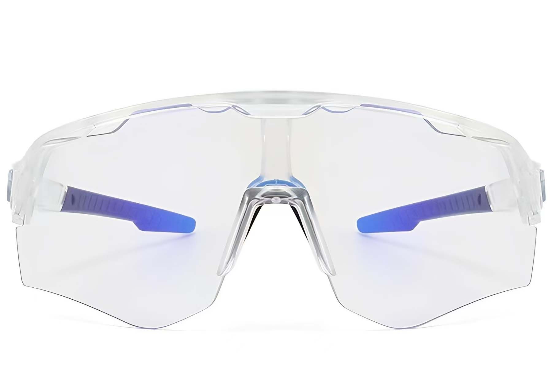 Aviator Transparent Plastic Photochromic Glasses #BS2607-0660