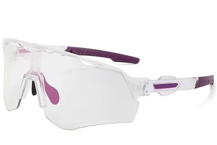 Aviator Transparent Plastic Photochromic Glasses #BS2607-0661