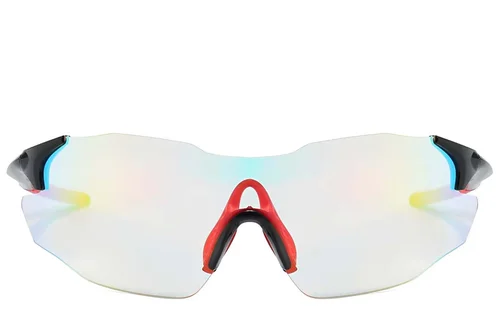 Lunettes photochromiques Aviator en plastique noir #BS2607-0676