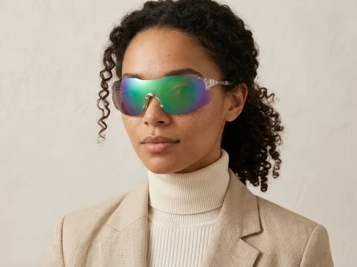 Lunettes photochromiques transparentes Aviator #BS2607-0679