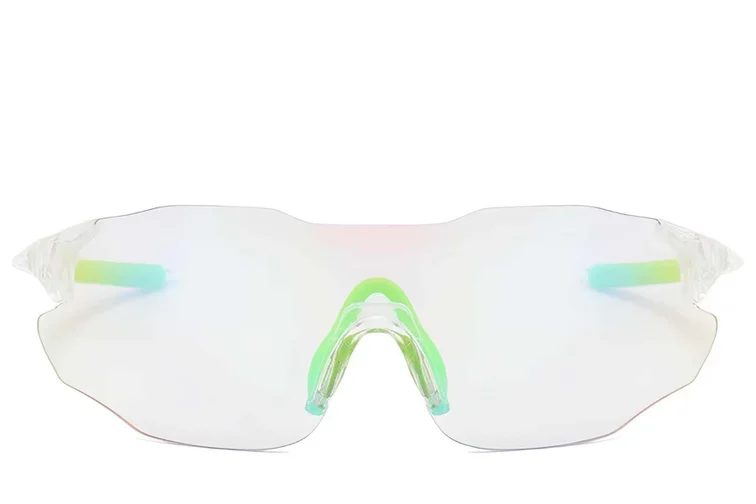Occhiali da aviatore fotocromatici in plastica trasparente #BS2607-0679