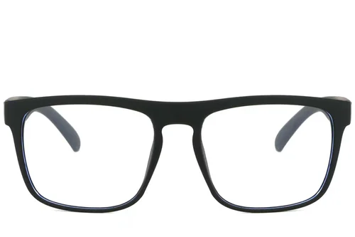 Lunettes aviateur en plastique noir #BS2607-0719