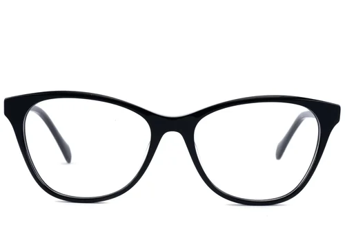 Lunettes papillon en acétate noir #BS2607-0763