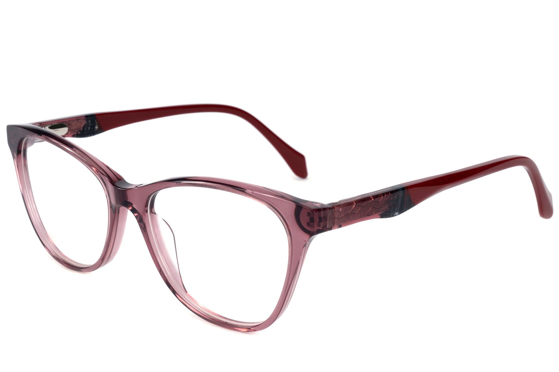 Butterfly Red Acetate Glasses #BS2607-0767