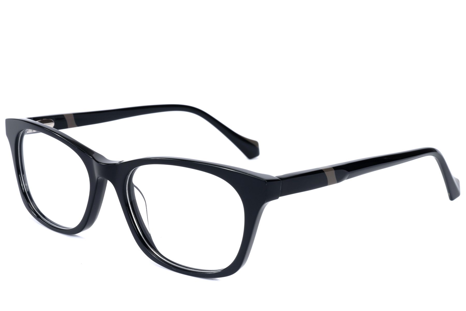 Butterfly Black Acetate Glasses #BS2607-0772