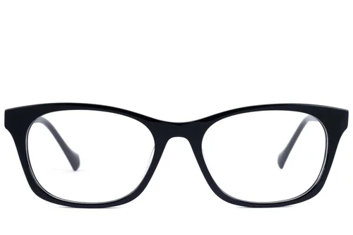 Lunettes papillon en acétate noir #BS2607-0772