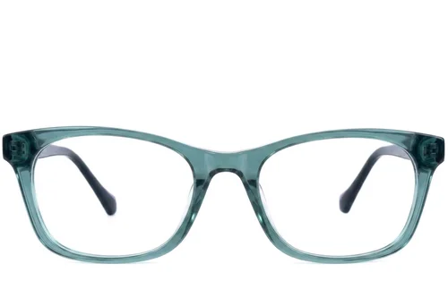 Lunettes en acétate vert papillon #BS2607-0773