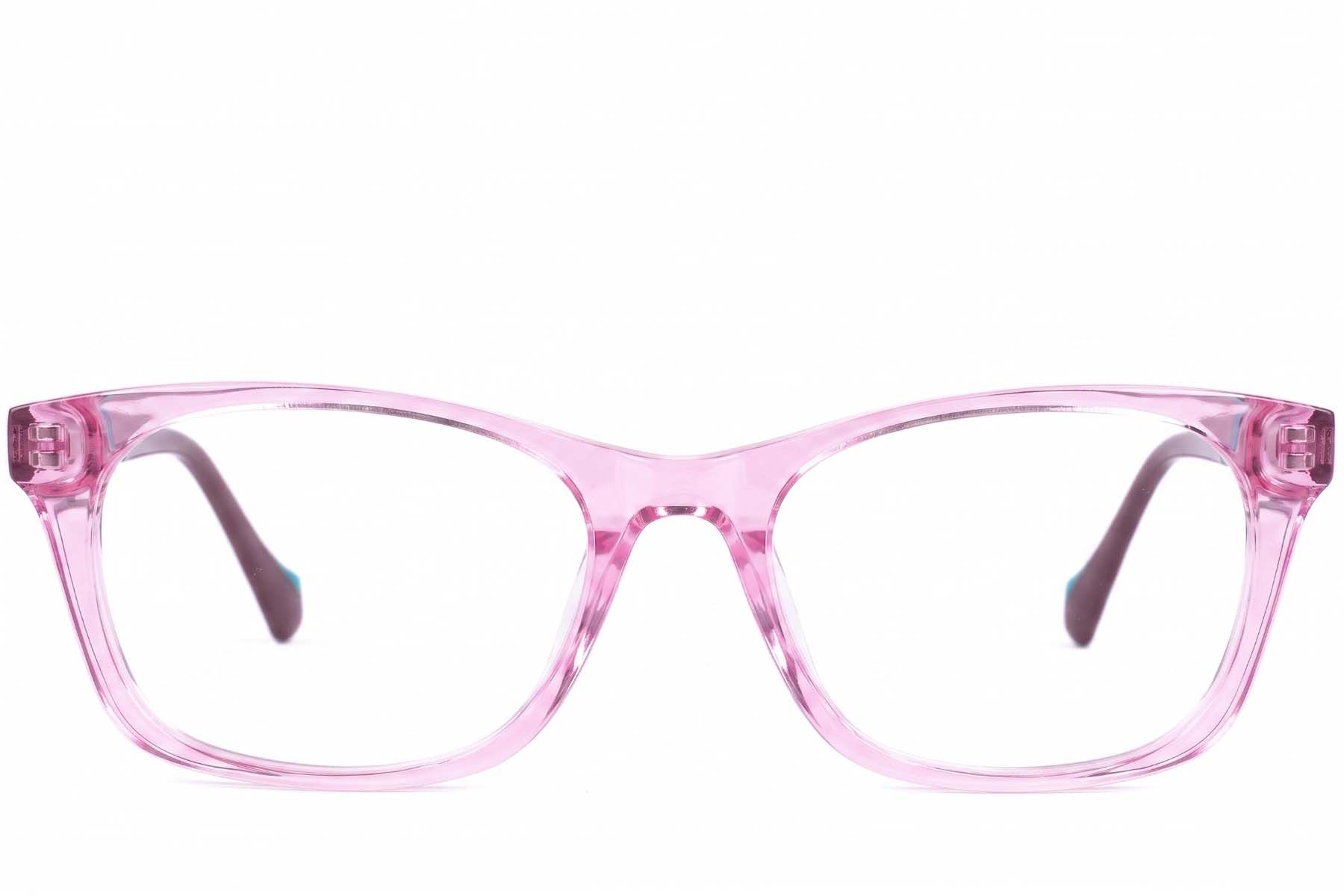 Lunettes en acétate rose papillon #BS2607-0774