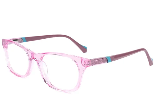 Lunettes en acétate rose papillon #BS2607-0774