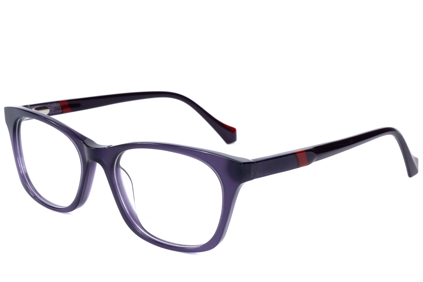 Occhiali in acetato viola farfalla #BS2607-0775
