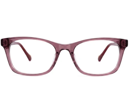 Lunettes papillon en acétate rouge #BS2607-0776
